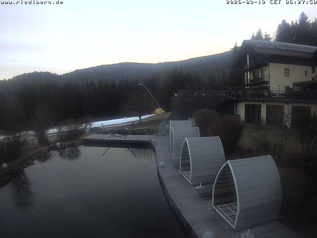 Archived image Webcam Hotel Riedlberg, Bavarian Forest