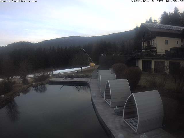 Archived image Webcam Hotel Riedlberg, Bavarian Forest