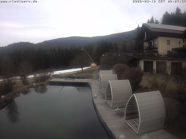 Archived image Webcam Hotel Riedlberg, Bavarian Forest