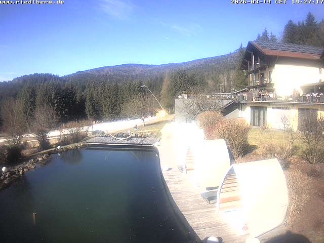 Archived image Webcam Hotel Riedlberg, Bavarian Forest