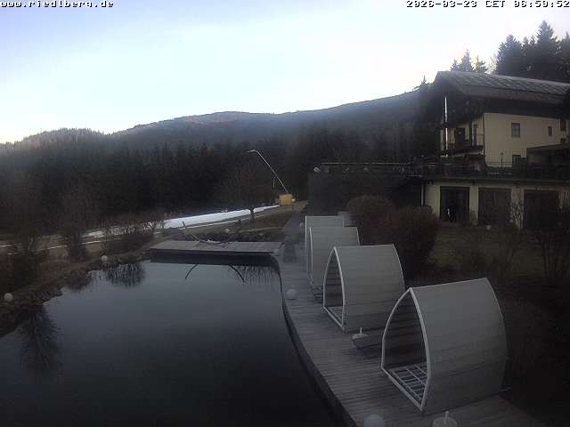 Archiv Foto Webcam Hotel Riedlberg, Bayerischer Wald
