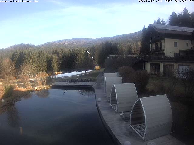 Archiv Foto Webcam Hotel Riedlberg, Bayerischer Wald