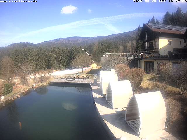 Archiv Foto Webcam Hotel Riedlberg, Bayerischer Wald