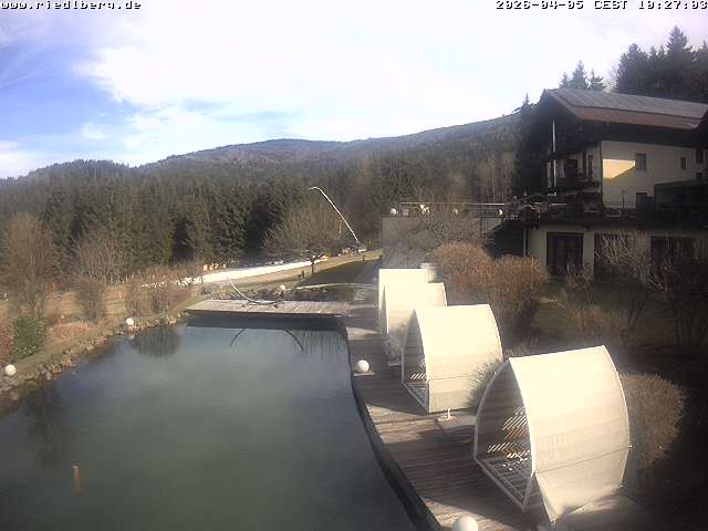Archiv Foto Webcam Hotel Riedlberg, Bayerischer Wald