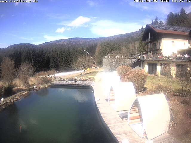 Archiv Foto Webcam Hotel Riedlberg, Bayerischer Wald