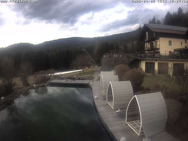 Archiv Foto Webcam Hotel Riedlberg, Bayerischer Wald