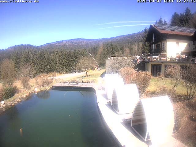 Archiv Foto Webcam Hotel Riedlberg, Bayerischer Wald