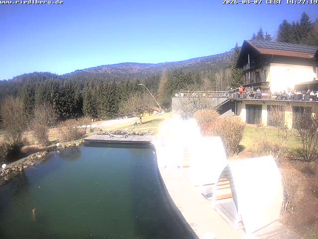 Archiv Foto Webcam Hotel Riedlberg, Bayerischer Wald