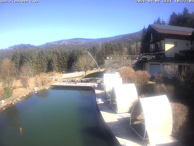 Archiv Foto Webcam Hotel Riedlberg, Bayerischer Wald