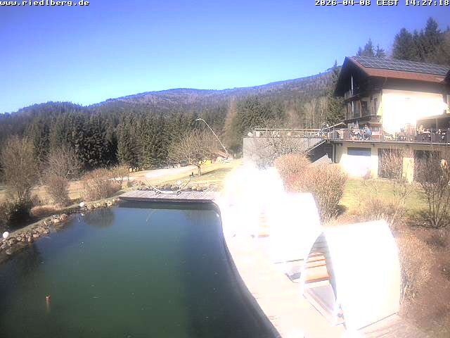 Archiv Foto Webcam Hotel Riedlberg, Bayerischer Wald