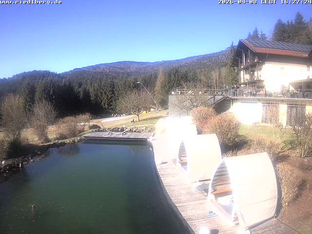 Archiv Foto Webcam Hotel Riedlberg, Bayerischer Wald
