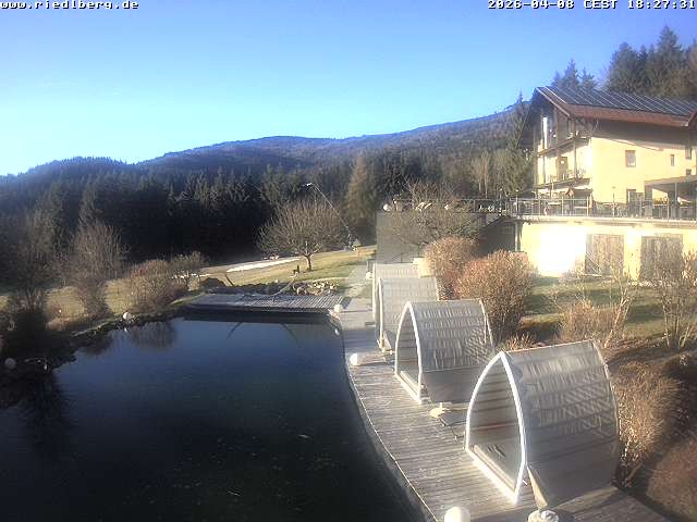 Archiv Foto Webcam Hotel Riedlberg, Bayerischer Wald