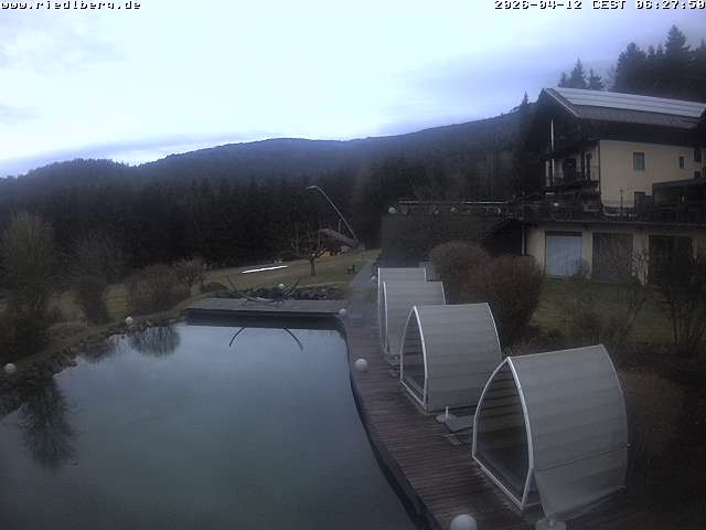 Archiv Foto Webcam Hotel Riedlberg, Bayerischer Wald