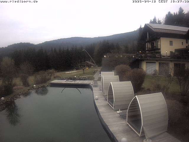 Archived image Webcam Hotel Riedlberg, Bavarian Forest