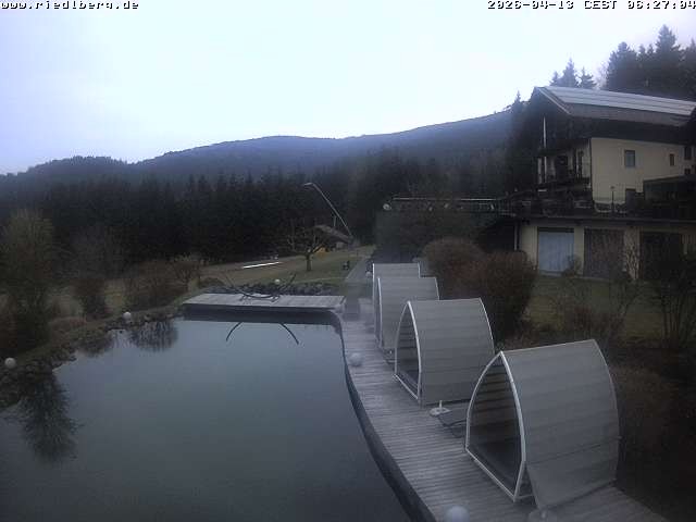 Archived image Webcam Hotel Riedlberg, Bavarian Forest