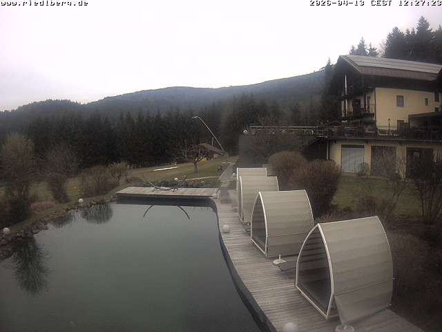 Archived image Webcam Hotel Riedlberg, Bavarian Forest
