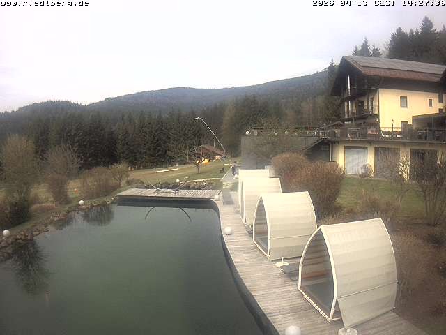 Archived image Webcam Hotel Riedlberg, Bavarian Forest