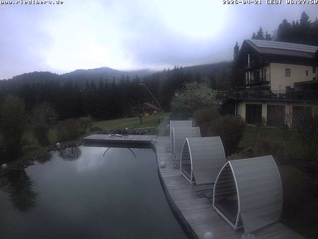 Archived image Webcam Hotel Riedlberg, Bavarian Forest