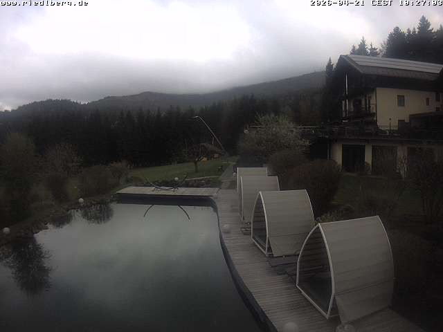 Archived image Webcam Hotel Riedlberg, Bavarian Forest