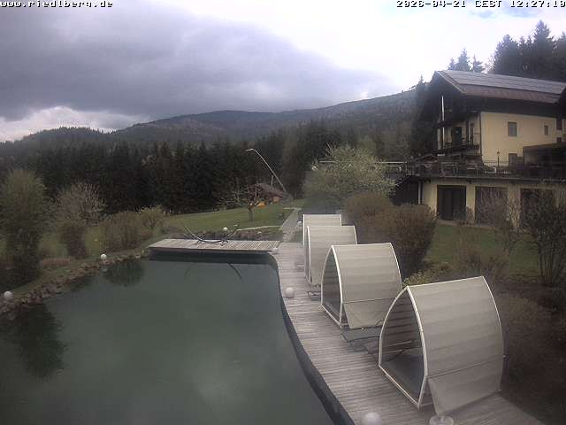 Archived image Webcam Hotel Riedlberg, Bavarian Forest