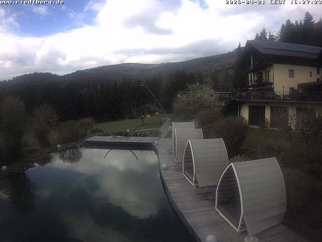 Archived image Webcam Hotel Riedlberg, Bavarian Forest