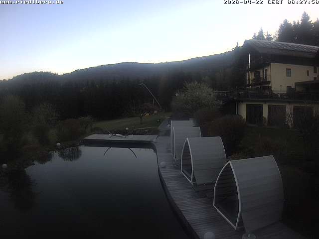 Archived image Webcam Hotel Riedlberg, Bavarian Forest