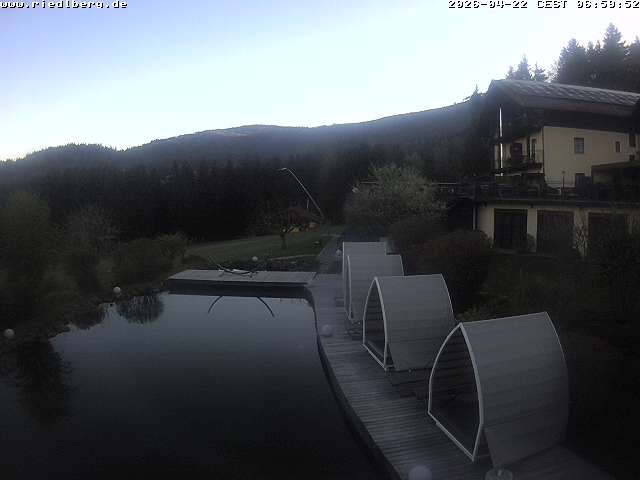 Archived image Webcam Hotel Riedlberg, Bavarian Forest