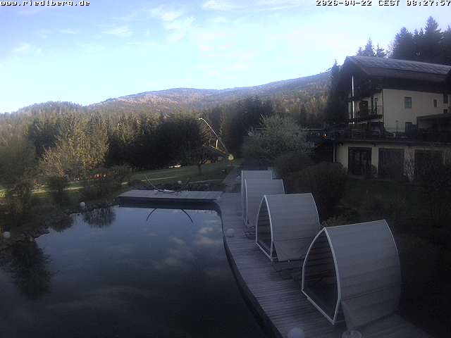 Archived image Webcam Hotel Riedlberg, Bavarian Forest