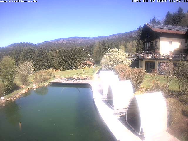 Archiv Foto Webcam Hotel Riedlberg, Bayerischer Wald