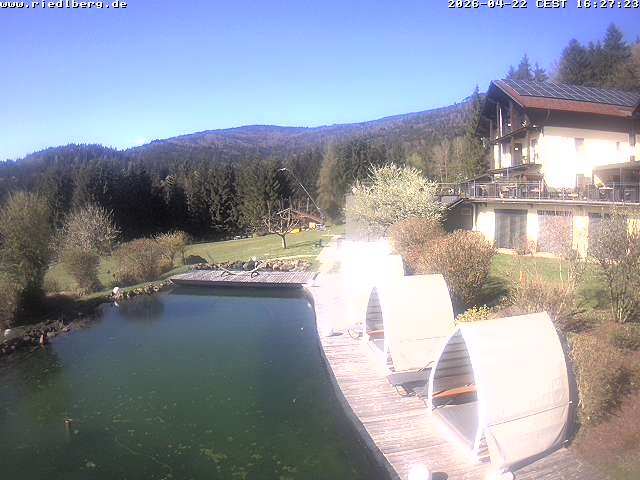 Archiv Foto Webcam Hotel Riedlberg, Bayerischer Wald