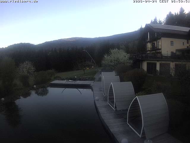 Archiv Foto Webcam Hotel Riedlberg, Bayerischer Wald