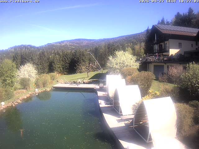 Archiv Foto Webcam Hotel Riedlberg, Bayerischer Wald