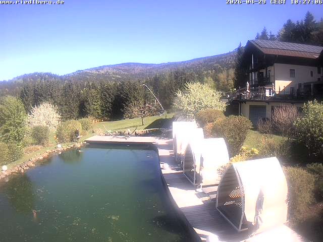 Archiv Foto Webcam Hotel Riedlberg, Bayerischer Wald