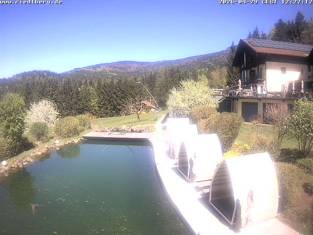 Archiv Foto Webcam Hotel Riedlberg, Bayerischer Wald