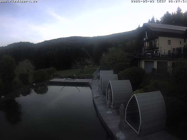 Archiv Foto Webcam Hotel Riedlberg, Bayerischer Wald
