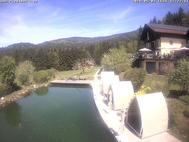 Archiv Foto Webcam Hotel Riedlberg, Bayerischer Wald