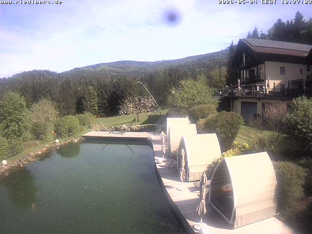 Archiv Foto Webcam Hotel Riedlberg, Bayerischer Wald