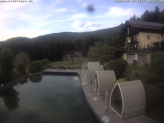 Archiv Foto Webcam Hotel Riedlberg, Bayerischer Wald