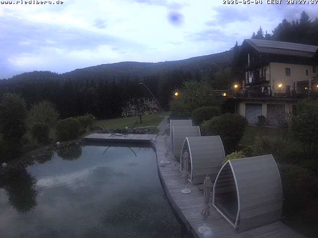 Archiv Foto Webcam Hotel Riedlberg, Bayerischer Wald