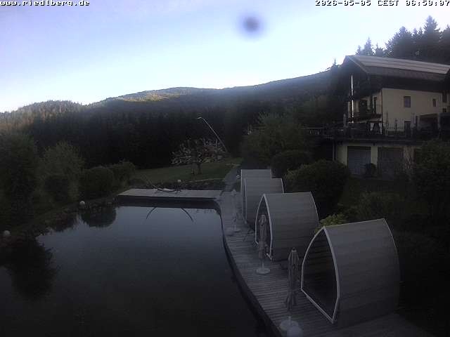 Archiv Foto Webcam Hotel Riedlberg, Bayerischer Wald
