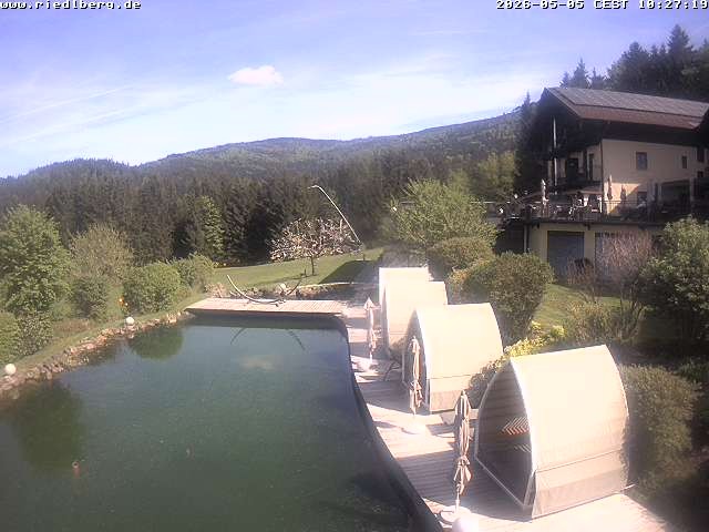 Archiv Foto Webcam Hotel Riedlberg, Bayerischer Wald