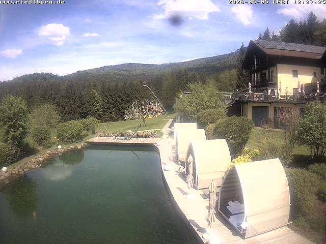 Archiv Foto Webcam Hotel Riedlberg, Bayerischer Wald