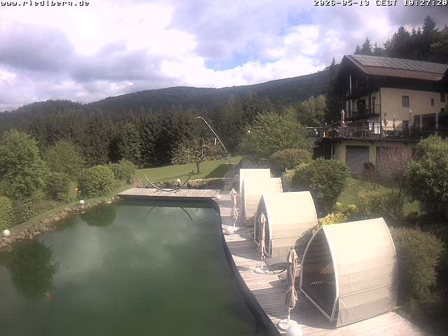 Archiv Foto Webcam Hotel Riedlberg, Bayerischer Wald