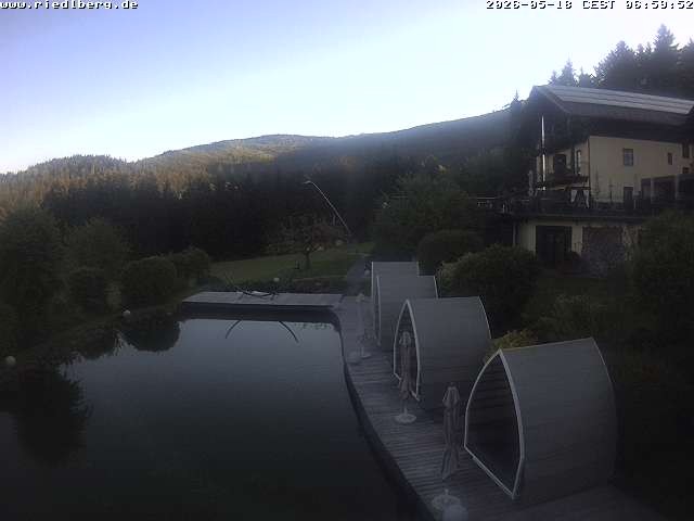 Archiv Foto Webcam Hotel Riedlberg, Bayerischer Wald