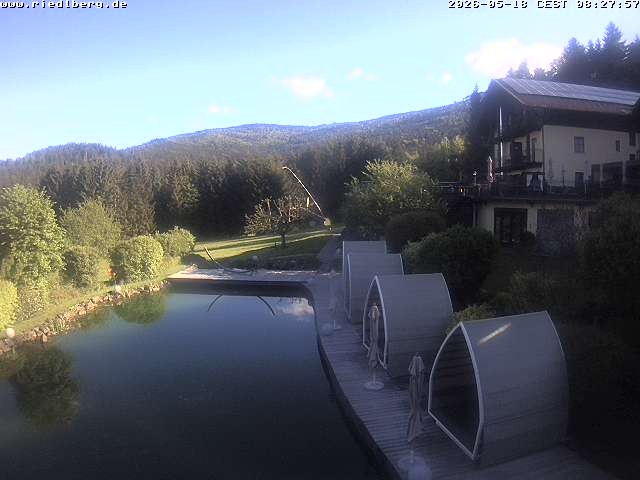 Archiv Foto Webcam Hotel Riedlberg, Bayerischer Wald