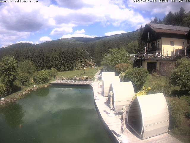 Archiv Foto Webcam Hotel Riedlberg, Bayerischer Wald