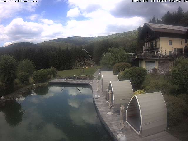 Archiv Foto Webcam Hotel Riedlberg, Bayerischer Wald