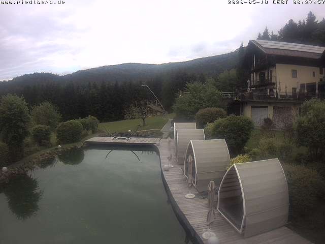 Archiv Foto Webcam Hotel Riedlberg, Bayerischer Wald