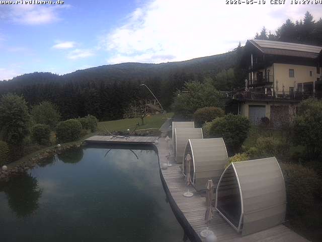 Archiv Foto Webcam Hotel Riedlberg, Bayerischer Wald