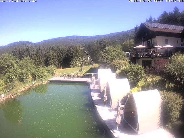 Archiv Foto Webcam Hotel Riedlberg, Bayerischer Wald